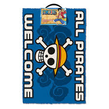 Zerbino One Piece All Pirates Welcome Cm 60X40 - Gp85395 Zerbino One Piece All Pirates Welcome Cm 60X40 - Gp85395